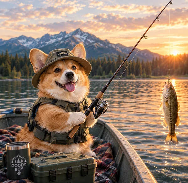 Source photo for Gone fishing